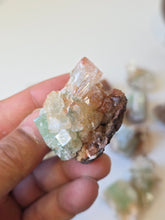 Load image into Gallery viewer, Green &amp; Apophyllite Mini Cluster/Crystal AP001
