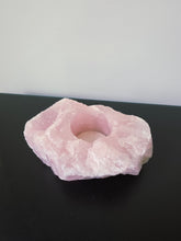 Load image into Gallery viewer, Rose Quartz Natural Tealight Candle Holder TL01 x1
