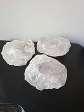 Load image into Gallery viewer, Quartz Natural Tealight Candle Holder TL02 x1
