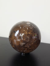 Load image into Gallery viewer, Rainbow Smokey Quartz Sphere 700G S217
