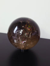 Load image into Gallery viewer, Rainbow Smokey Quartz Sphere 960g S217
