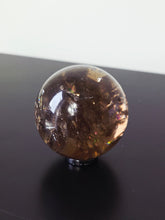 Load image into Gallery viewer, Rainbow Smokey Quartz Sphere 355g S219

