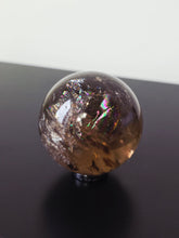 Load image into Gallery viewer, Rainbow Smokey Quartz Sphere 355g S219
