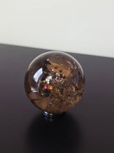 Load image into Gallery viewer, Rainbow Smokey Quartz Sphere S220
