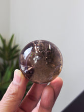 Load image into Gallery viewer, Rainbow Smokey Quartz Sphere S223
