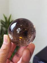 Load image into Gallery viewer, Rainbow Smokey Quartz Sphere S226
