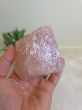 Load image into Gallery viewer, Rose Quartz Raw Crystal  RQ046
