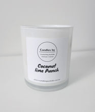 Load image into Gallery viewer, Coco Lime Punch Soy Candle (100% Soy Wax) Large 400ml x 1
