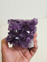 Load image into Gallery viewer, Amethyst High-Grade Brazil Natural Crystal Cluster A558
