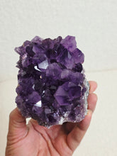 Load image into Gallery viewer, Amethyst High-Grade Brazil Natural Crystal Cluster A560
