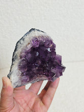 Load image into Gallery viewer, Amethyst High-Grade Brazil Natural Crystal Cluster A562

