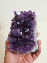 Load image into Gallery viewer, Amethyst High-Grade Brazil Natural Crystal Cluster A565

