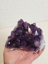Load image into Gallery viewer, Amethyst High-Grade Brazil Natural Crystal Cluster A567
