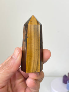 Tiger Eye Generator/Tower Natural Crystal T166a