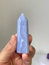 Load image into Gallery viewer, Blue Lace Agate Tower High Grade T180a
