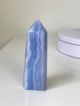 Load image into Gallery viewer, Blue Lace Agate Tower High Grade T182a
