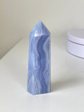 Load image into Gallery viewer, Blue Lace Agate Tower High Grade T182a
