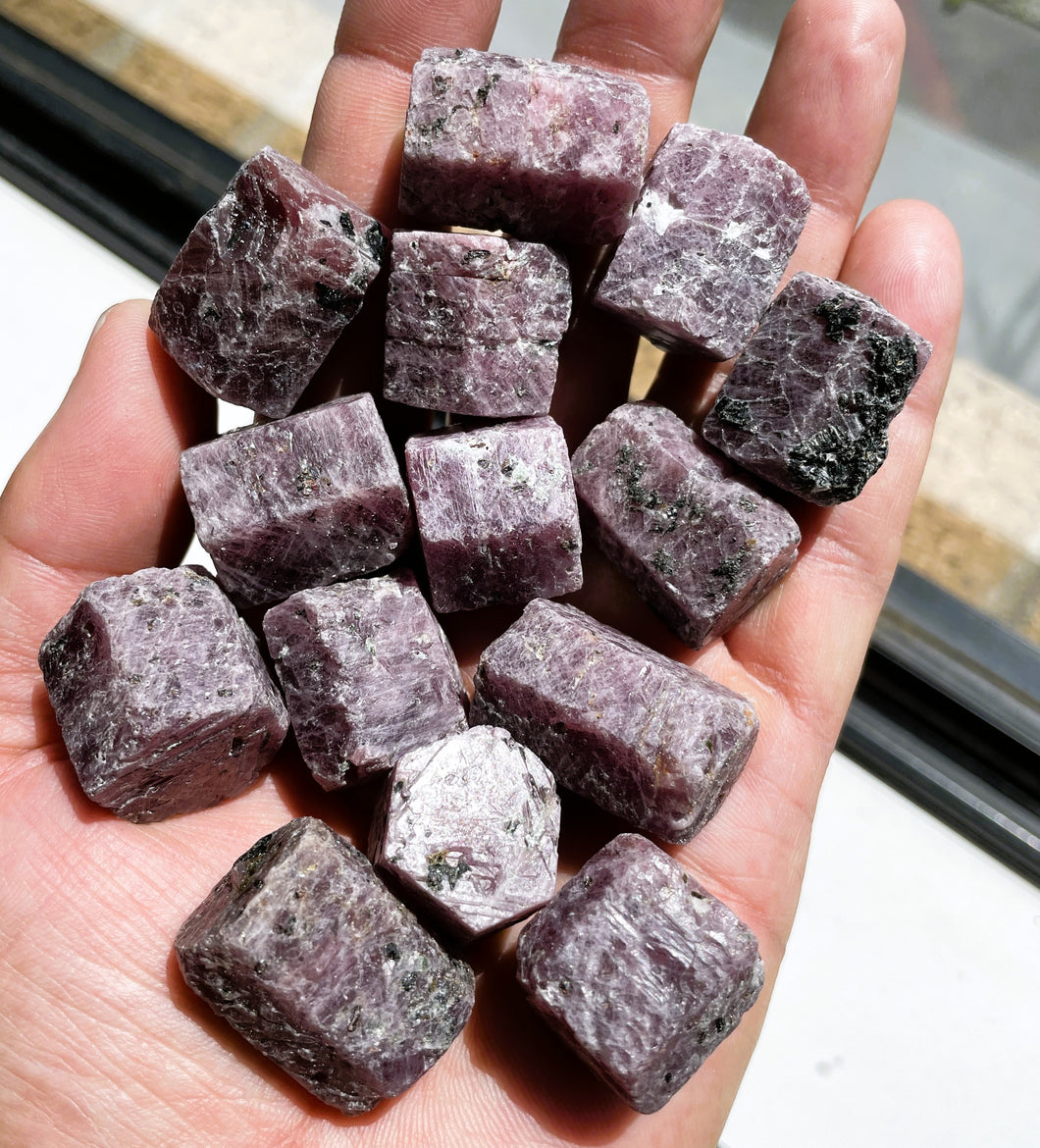 Natural Raw Ruby (Medium) Crystals R005 x 1