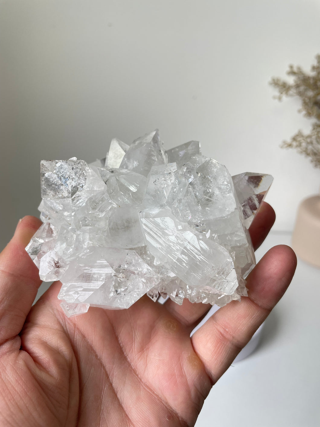 Apophyllite Natural Cluster High-Grade AP728a