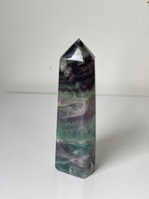 Load image into Gallery viewer, Large Rainbow Fluorite Crystal Tower T245a
