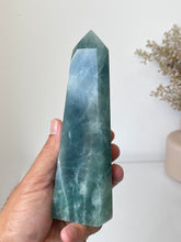 Load image into Gallery viewer, Large Blue Fluorite Crystal Tower T249a
