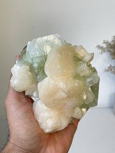 Green Apophyllite Natural Cluster AP747a