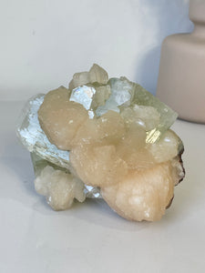 Green Apophyllite Natural Cluster AP747a