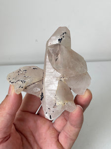 Himalayan quartz clusters pack of 3 - K311