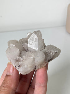 Himalayan quartz clusters pack of 3 - K312