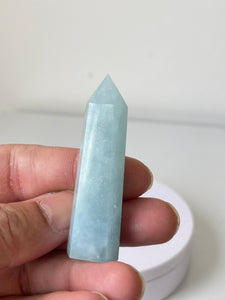 Aquamarine Crystal Tower T267a