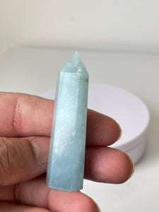 Aquamarine Crystal Tower T267a