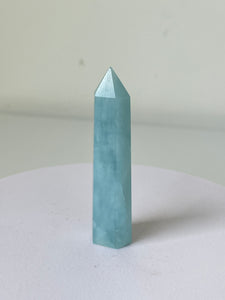 Aquamarine Crystal Tower T268a