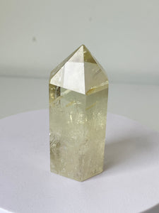 Citrine Crystal Rainbow Tower T269a
