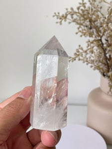 Clear Quartz Tower High Grade T273a