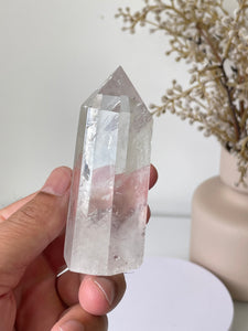 Clear Quartz Tower High Grade T273a