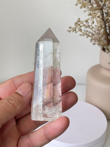Clear Quartz Tower High Grade T276a
