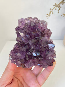 Amethyst High-Grade Natural Crystal Cluster A457
