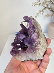 Amethyst High-Grade Natural Crystal Cluster A460