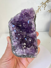 Load image into Gallery viewer, Amethyst High-Grade Natural Crystal Cluster A463
