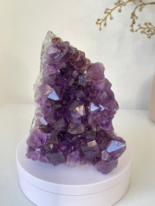 Amethyst High-Grade Natural Crystal Cluster A464
