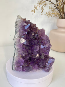 Amethyst High-Grade Natural Crystal Cluster A464