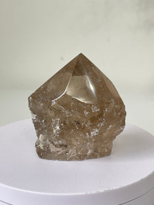 Smoky Quartz Crystal Point Free Standing T289a