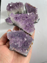 Load image into Gallery viewer, Bulk Lot Amethyst clusters (pack of 5) - K302

