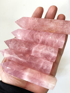 1 x Rose Quartz Crystal Tower T986