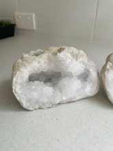 Load image into Gallery viewer, Moroccan Quartz Geode Pair Large (2.5-3kg) QG077
