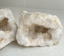 Load image into Gallery viewer, Moroccan Quartz Geode Pair Large (2.5-3kg) QG078
