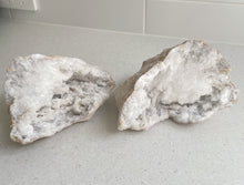 Load image into Gallery viewer, Moroccan Quartz Geode Pair Large (2.5-3kg) QG079
