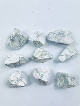 Load image into Gallery viewer, 1 x Raw Howlite Natural Crystal RW01
