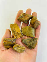 Load image into Gallery viewer, 1 x Raw Tiger Eye Natural Crystal RW11
