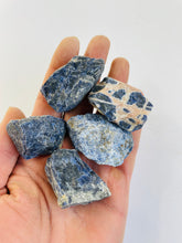 Load image into Gallery viewer, 1 x Raw Sodalite Natural Crystal RW12
